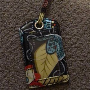 Vera Bradley luggage tag